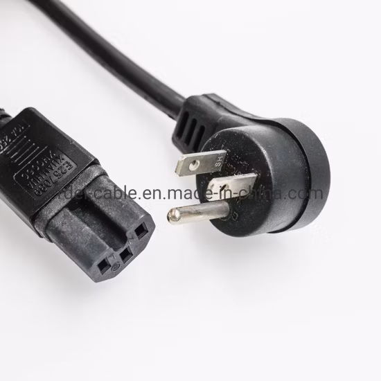 USA American and Canada 110V UL NEMA 5-15 Power Extension Cord
